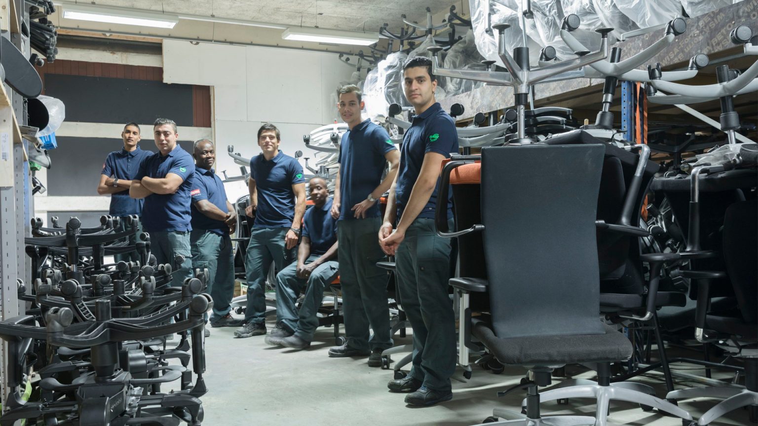 Het team van Stichting Stoel